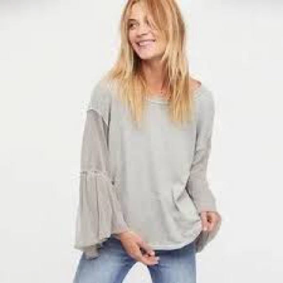 Free People Still Got It Top with Bell Sleeves, Size XS - Picture 1 of 8